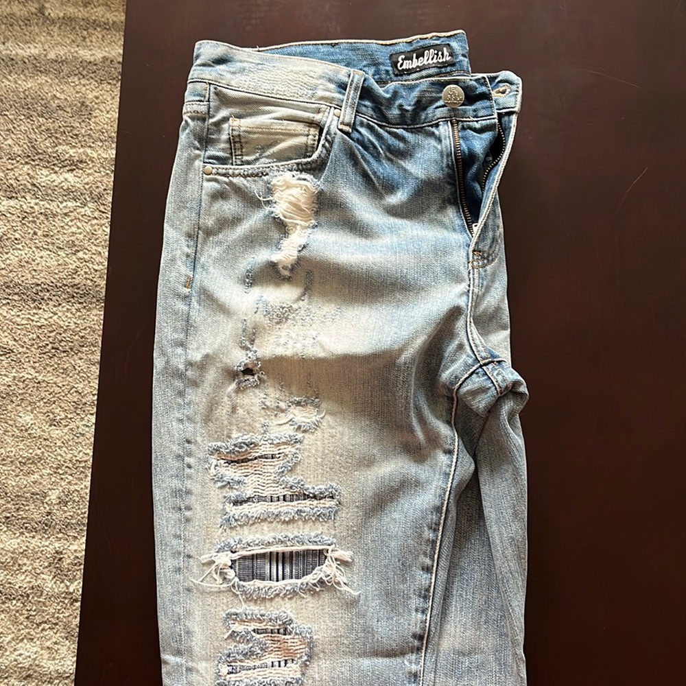 Embellish jeans. 36 slim fit. There in great shape.